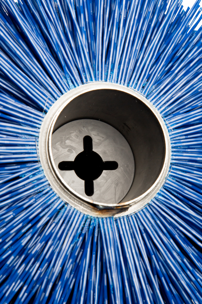 4 3/8 X 15 X 51 Poly Tube Broom Star Drive United Rotary Brush